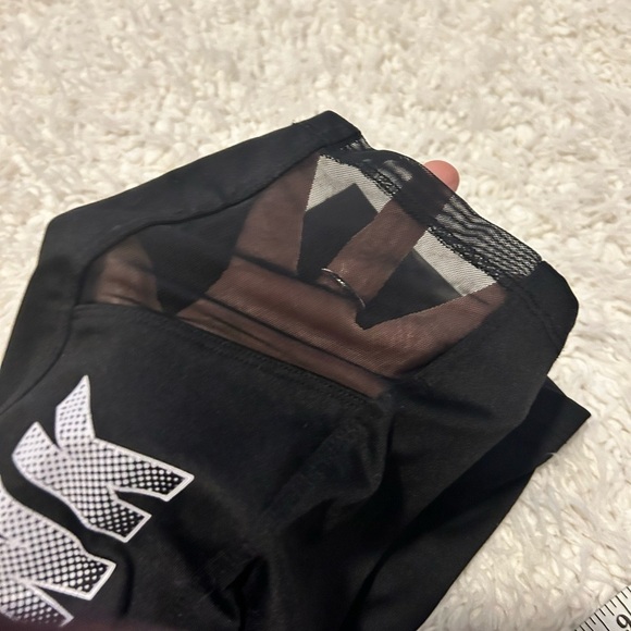 50%off w♥️ PINK Victoria’s Secret black bike shorts size small NWOT #75 - Picture 9 of 10